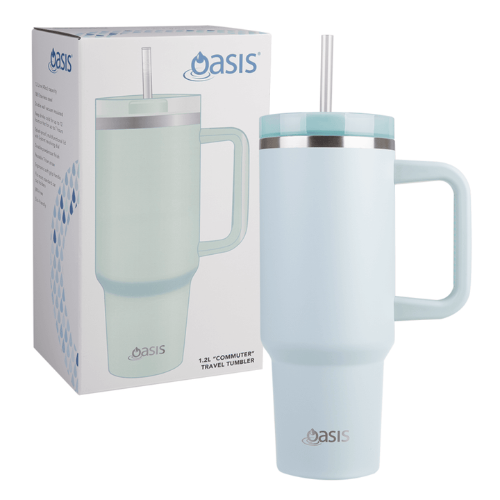 Oasis 1.2L Commuter Insulated Travel Tumbler Sea Mist