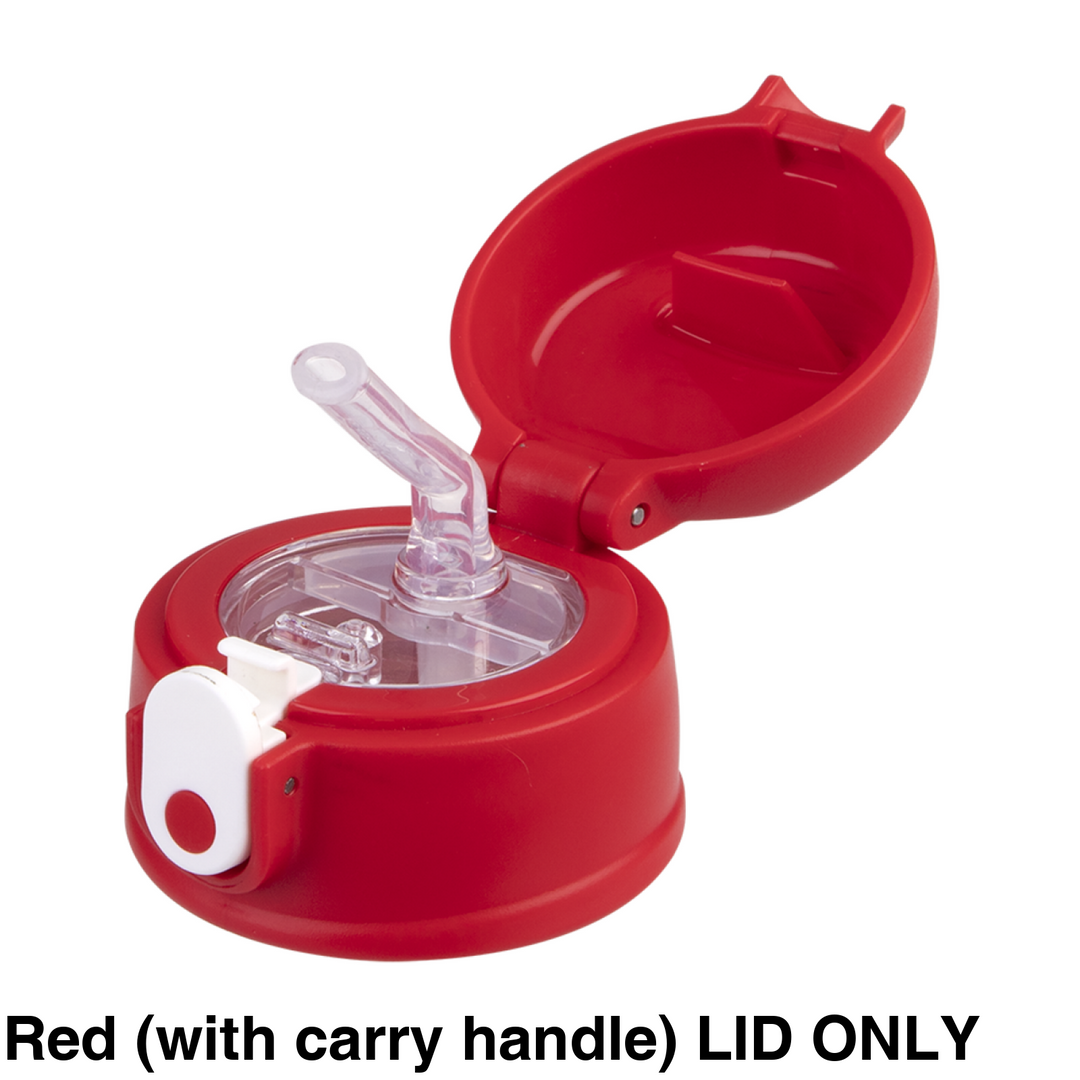Oasis 400Ml Sipper Bottle Replacement Lid Red