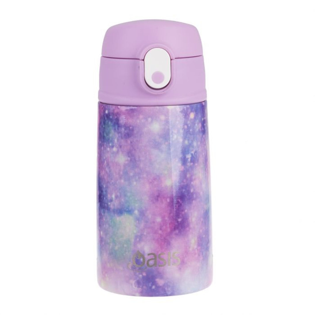 Oasis 400Ml Stainless Steel Insulated Bottle W/ Sipper Galaxy