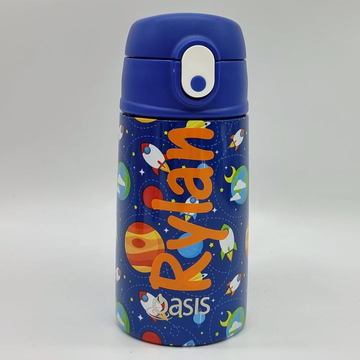Oasis 400Ml Stainless Steel Insulated Bottle W/ Sipper Outer Space