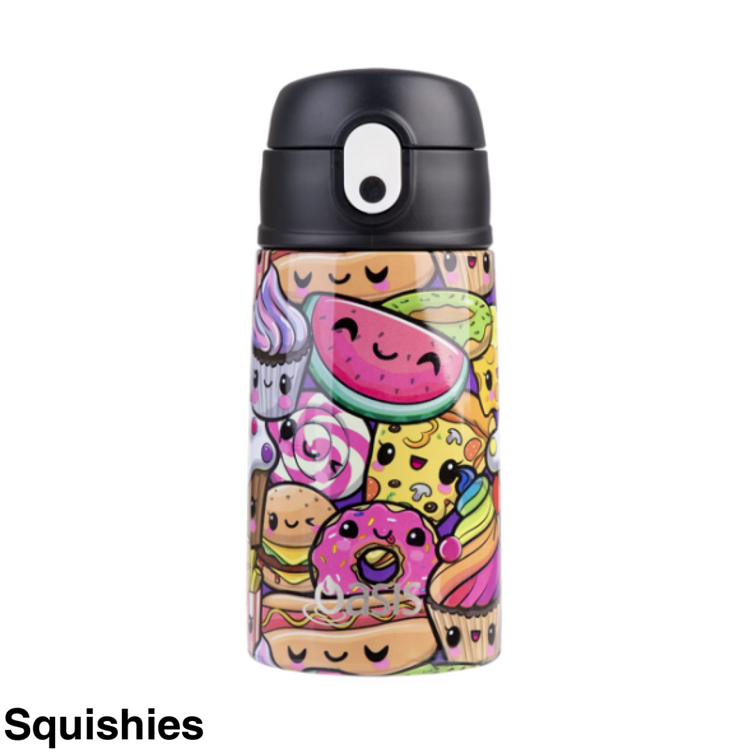 Oasis 400Ml Stainless Steel Insulated Bottle W/ Sipper Squishies