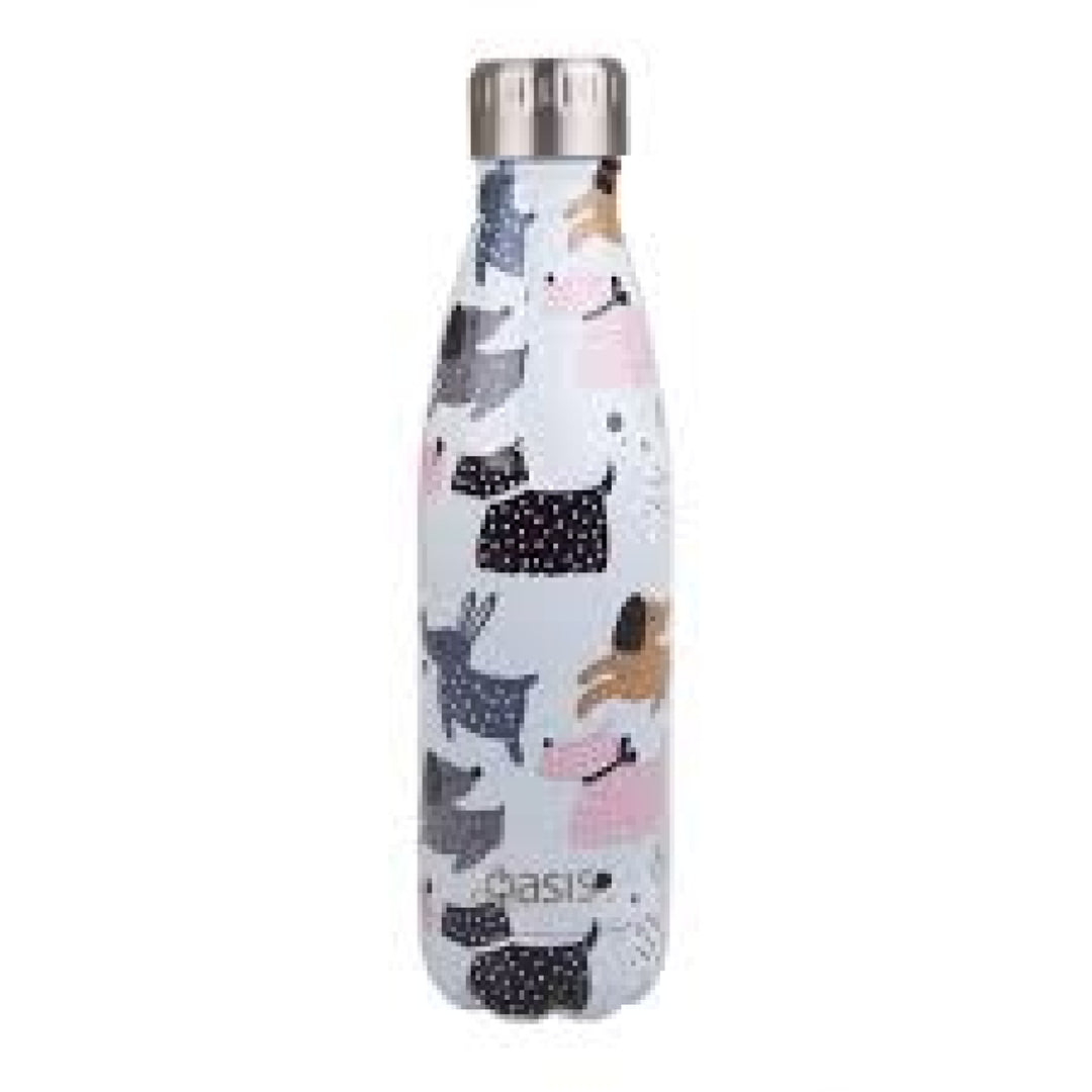 Oasis 500Ml Stainless Steel Insulated Bottle Dog Park