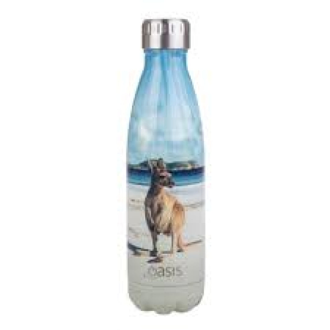 Oasis 500Ml Stainless Steel Insulated Bottle Kangaroo Bay