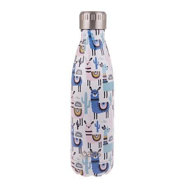 Oasis 500Ml Stainless Steel Insulated Bottle Llama