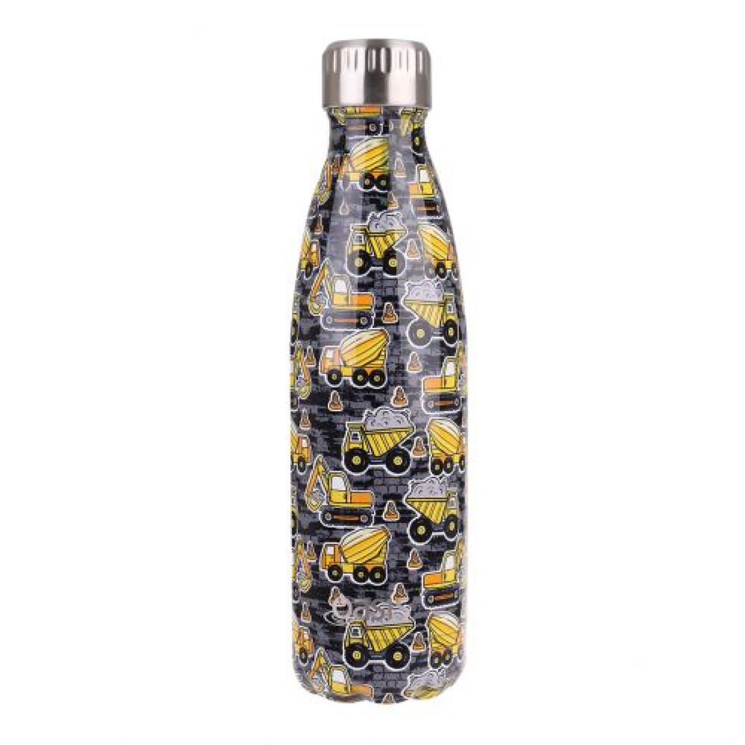 Oasis 500Ml Stainless Steel Insulated Bottle Construction Zone