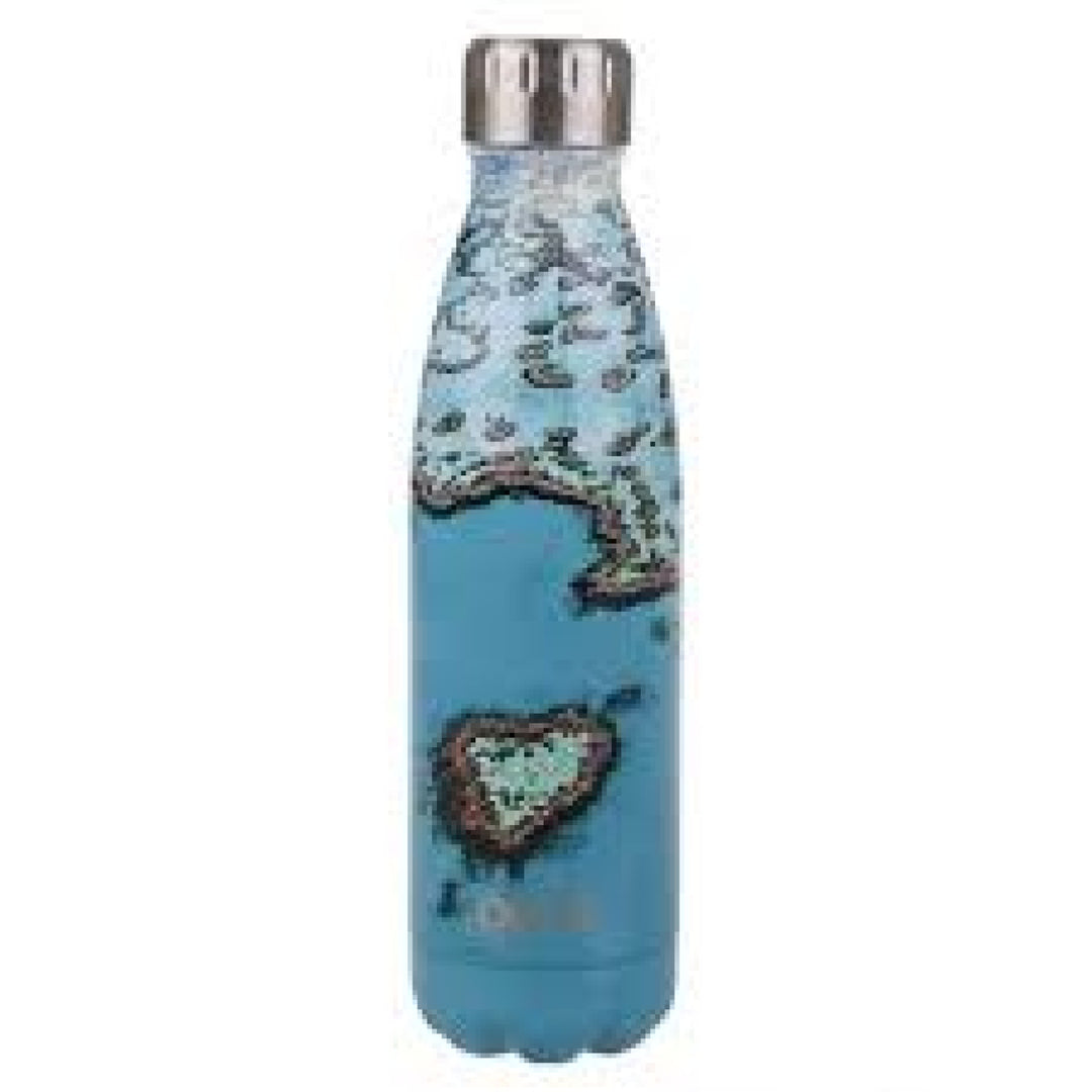 Oasis 500Ml Stainless Steel Insulated Bottle Heart Reef