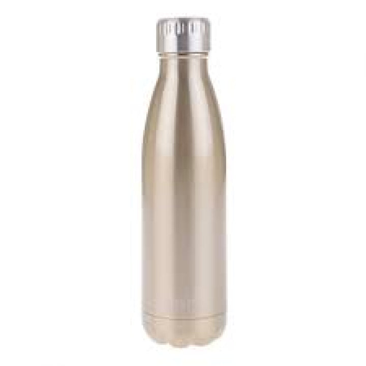 Oasis 500Ml Stainless Steel Insulated Bottle Plain Champagne