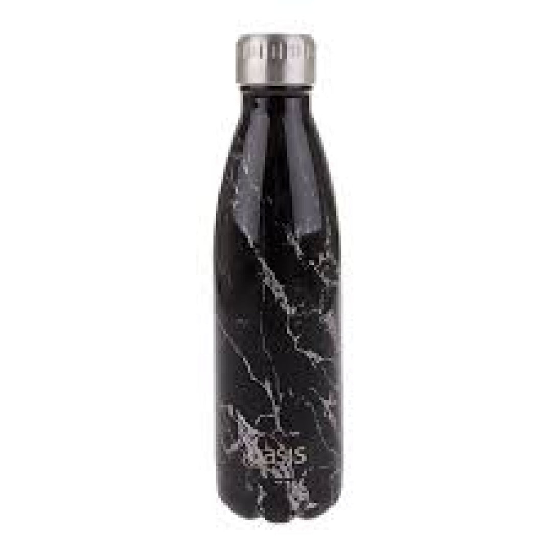 Oasis 500Ml Stainless Steel Insulated Bottle Silver Onyx