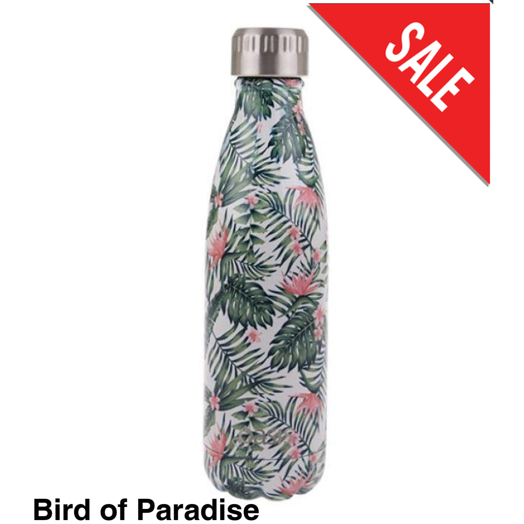 Oasis 500Ml Stainless Steel Insulated Bottle Bird Of Paradise