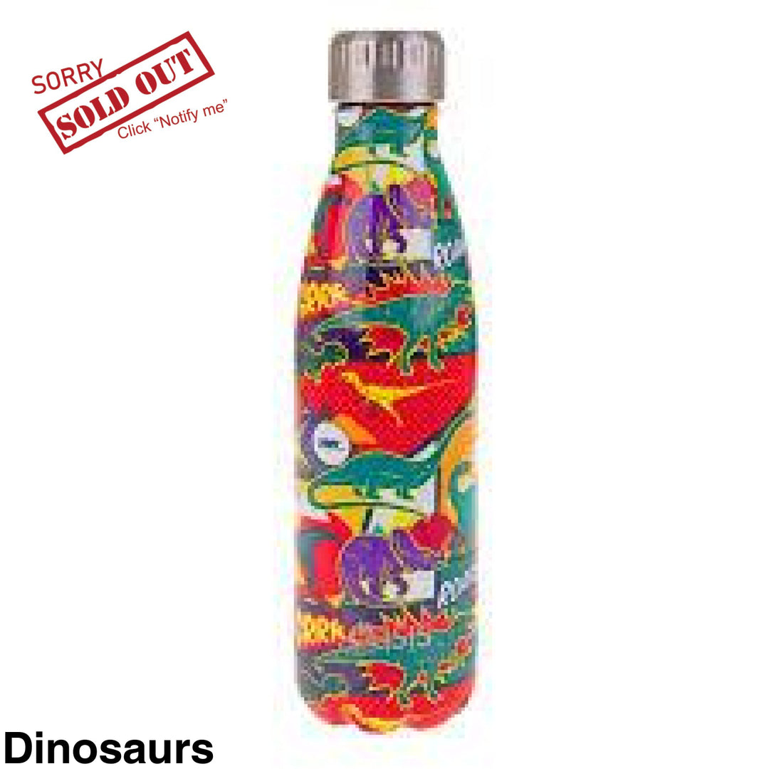 Oasis 500Ml Stainless Steel Insulated Bottle Dinosaurs