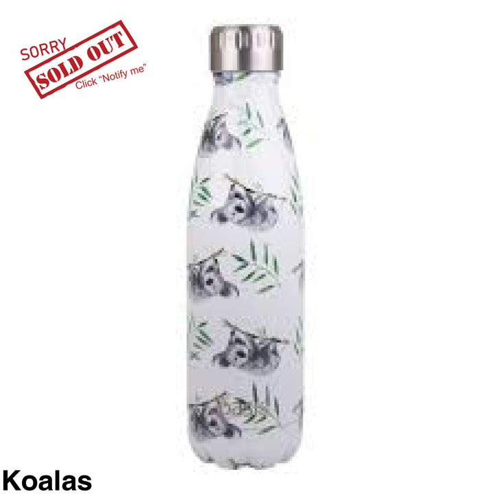 Oasis 500Ml Stainless Steel Insulated Bottle Koalas