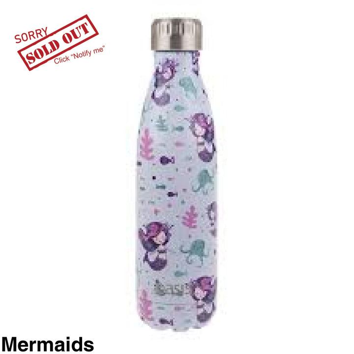 Oasis 500Ml Stainless Steel Insulated Bottle Mermaids