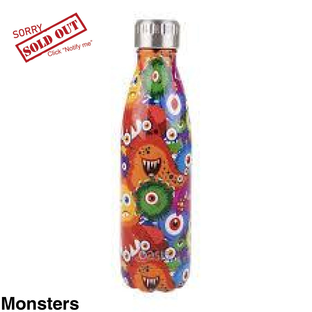 Oasis 500Ml Stainless Steel Insulated Bottle Monsters