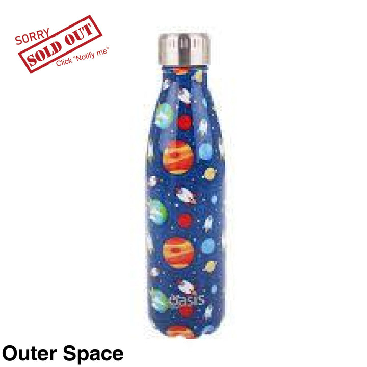 Oasis 500Ml Stainless Steel Insulated Bottle Outer Space