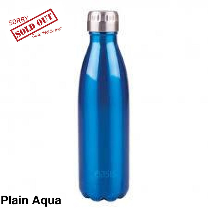 Oasis 500Ml Stainless Steel Insulated Bottle Plain Aqua