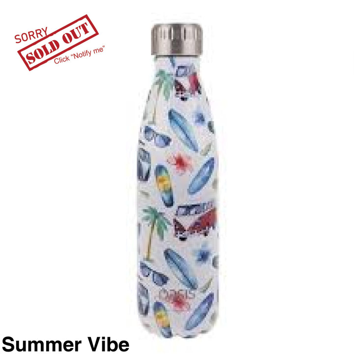 Oasis 500Ml Stainless Steel Insulated Bottle Summer Vibe