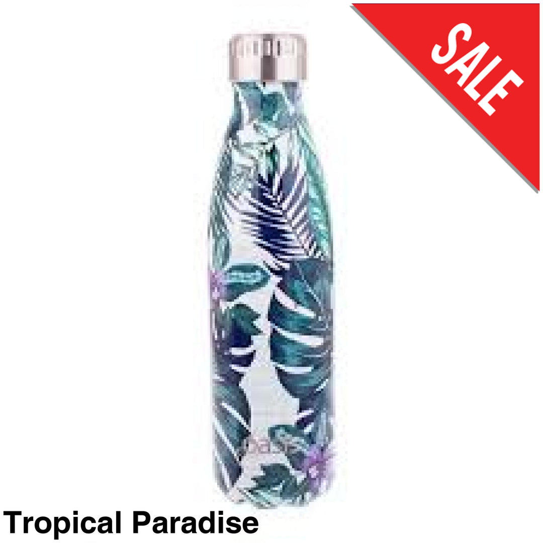 Oasis 500Ml Stainless Steel Insulated Bottle Tropical Paradise