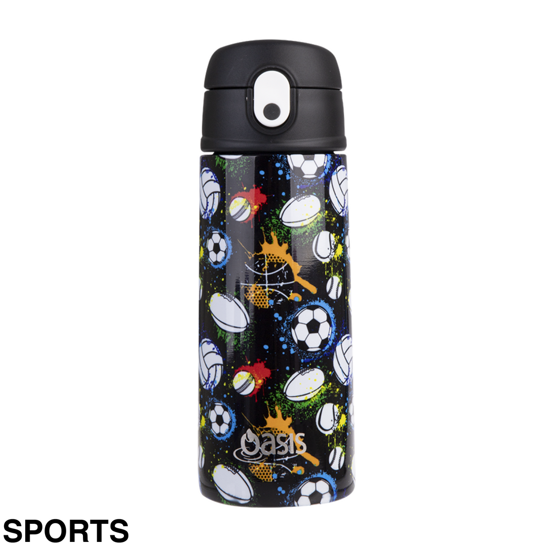 Oasis 550Ml Stainless Steel Insulated Bottle W/ Sipper Sports