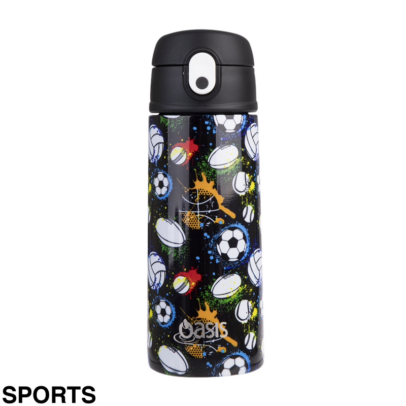 Oasis 550Ml Stainless Steel Insulated Bottle W/ Sipper Sports