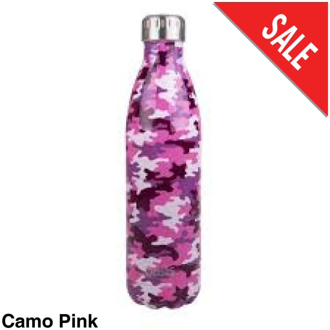 Oasis 750Ml Stainless Insulated Bottle Camo Pink