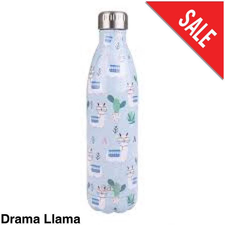 Oasis 750Ml Stainless Insulated Bottle Drama Llama