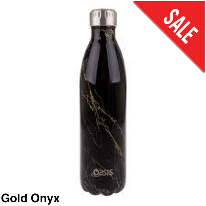 Oasis 750Ml Stainless Insulated Bottle Gold Onyx