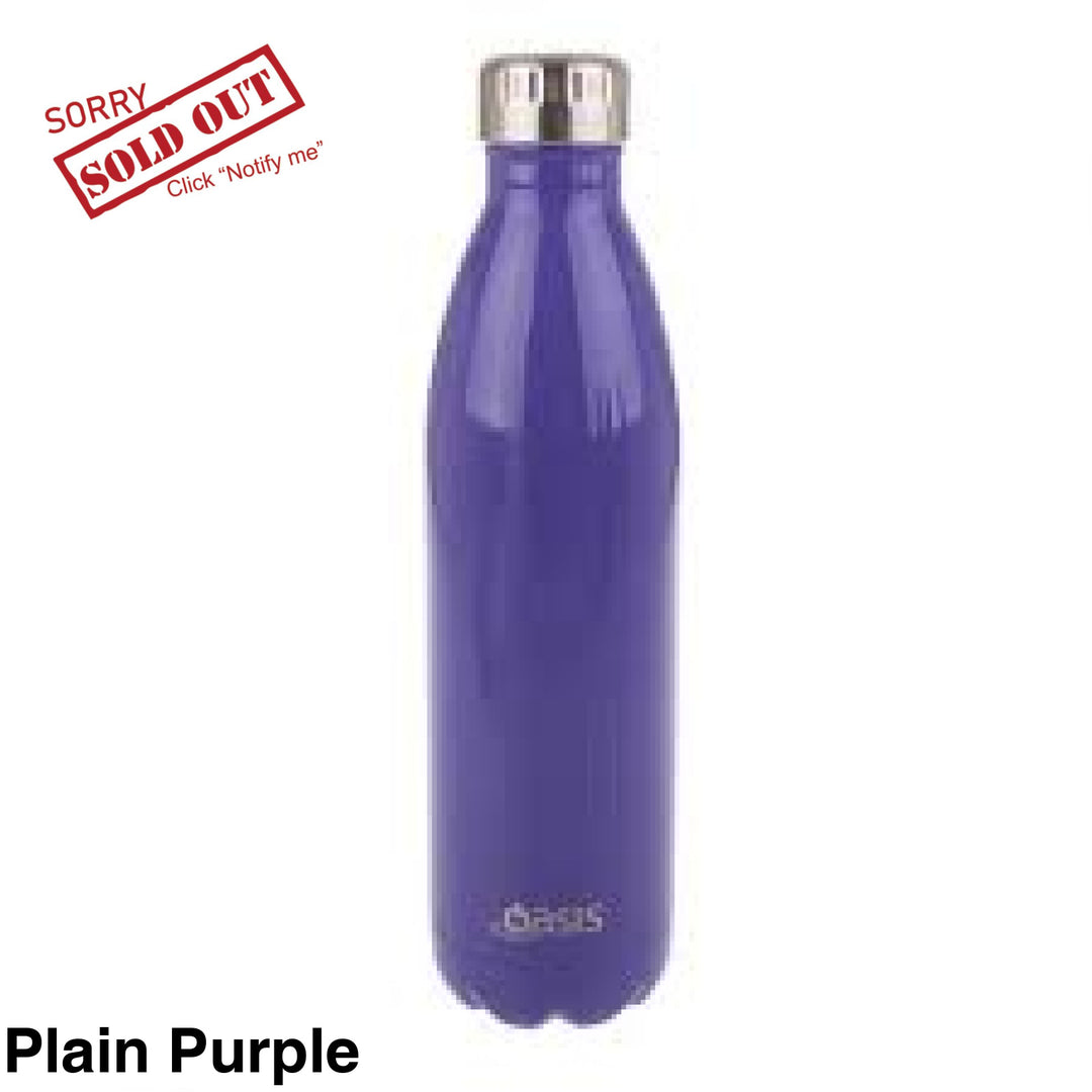 Oasis 750Ml Stainless Insulated Bottle Plain Purple