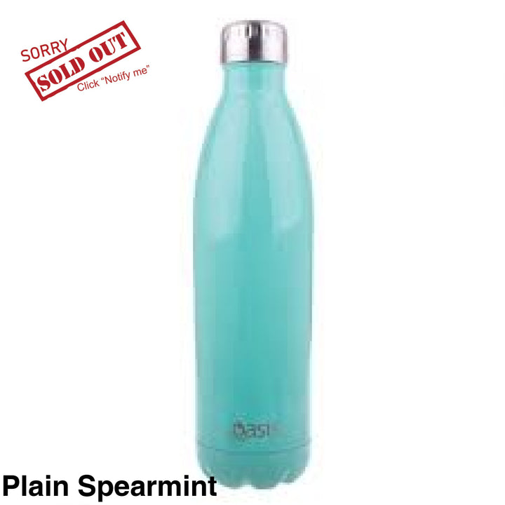 Oasis 750Ml Stainless Insulated Bottle Plain Spearmint