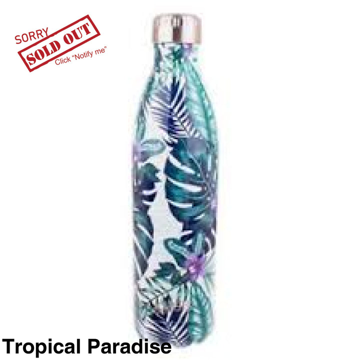 Oasis 750Ml Stainless Insulated Bottle Tropical Paradise