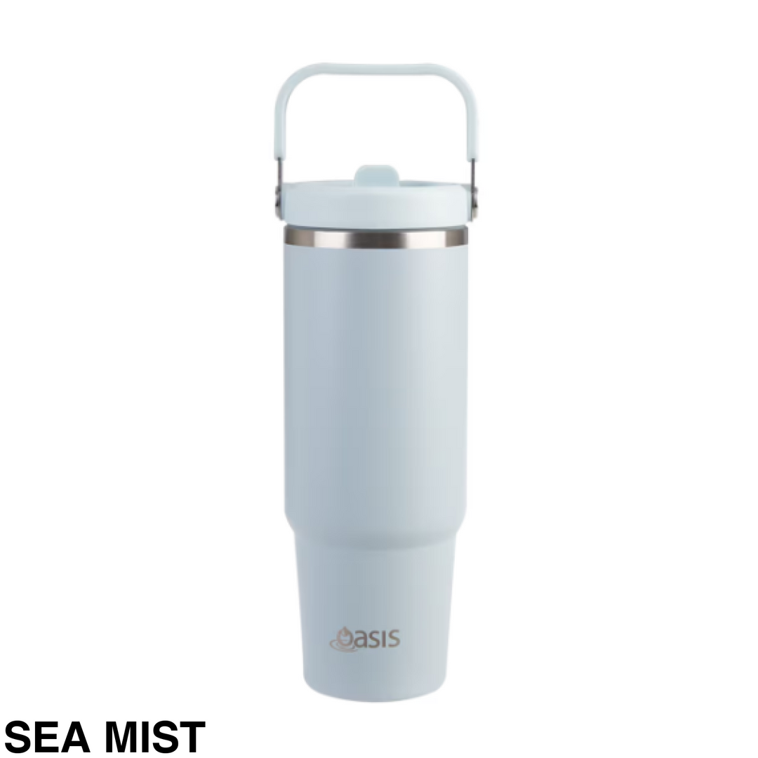 Oasis 900Ml Voyager Insulated Carry Tumbler Sea Mist