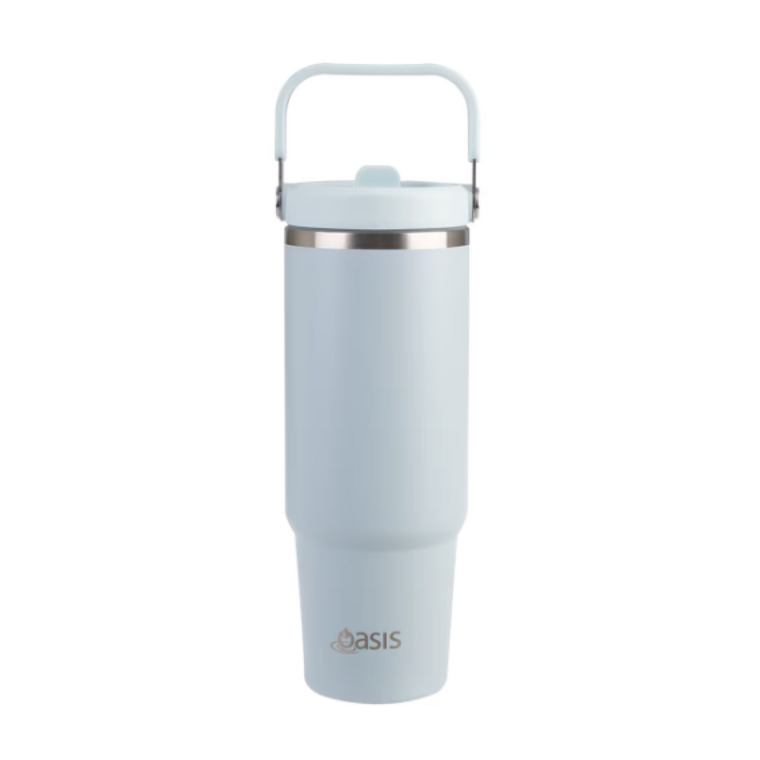 Oasis 900Ml Voyager Insulated Carry Tumbler Sea Mist