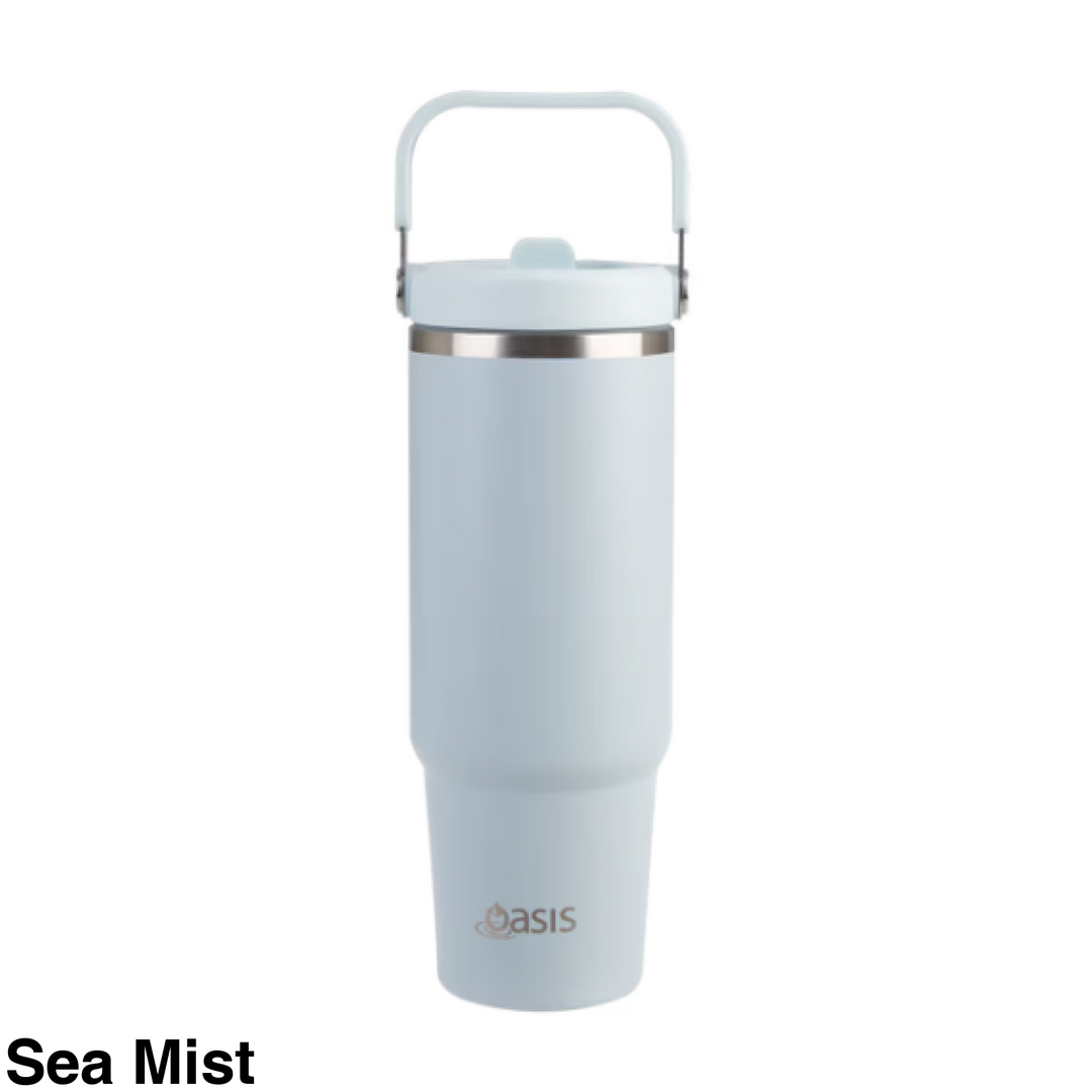 Oasis 900Ml Voyager Insulated Carry Tumbler Sea Mist