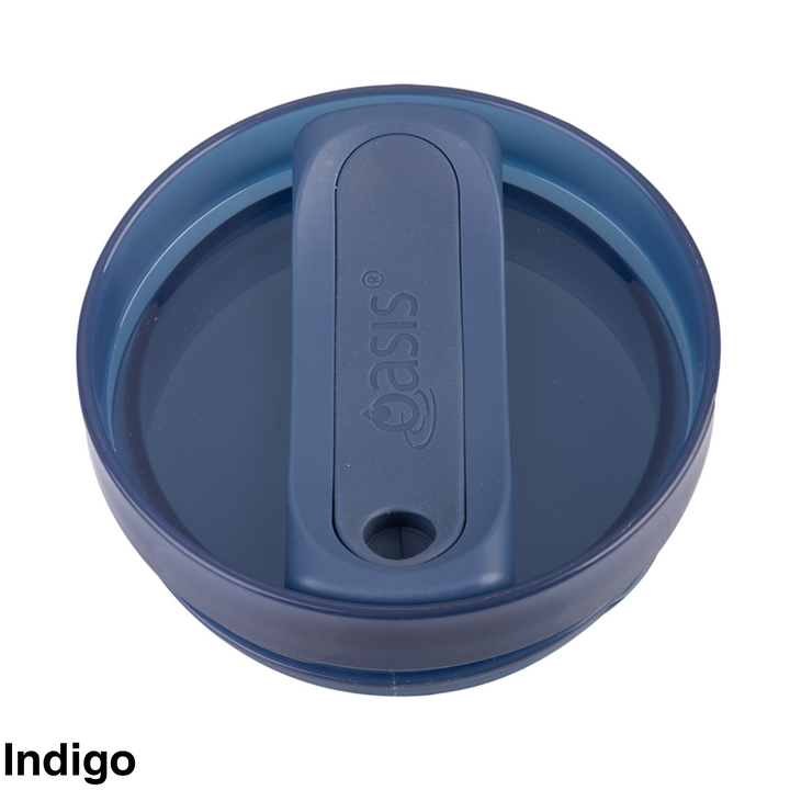 Oasis Commuter REPLACEMENT Lid or Straw Indigo