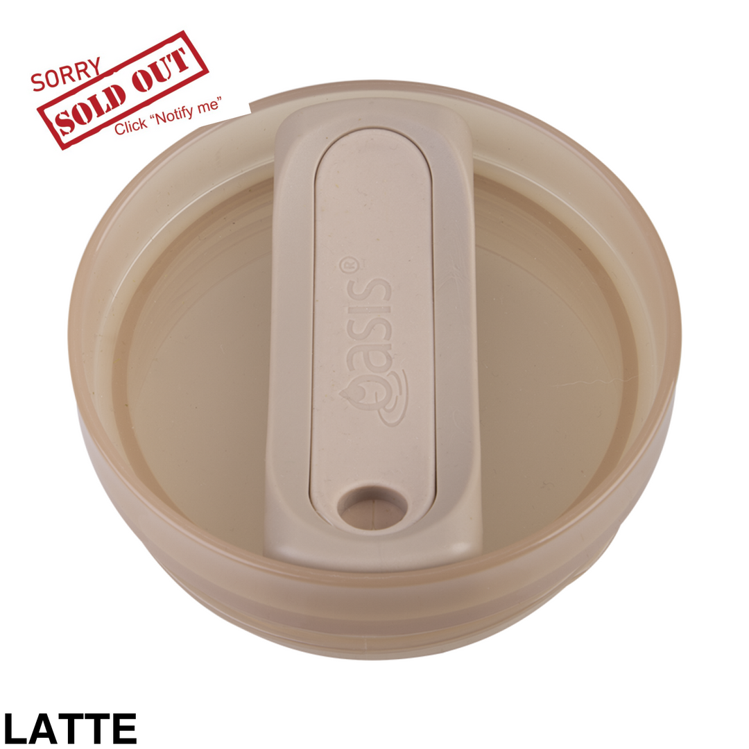 Oasis Commuter REPLACEMENT Lid or Straw Latte