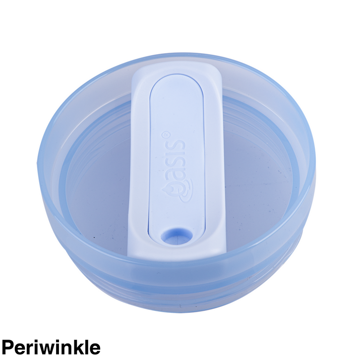 Oasis Commuter REPLACEMENT Lid or Straw Periwinkle