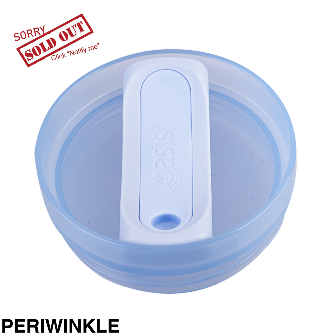 Oasis Commuter REPLACEMENT Lid or Straw Periwinkle