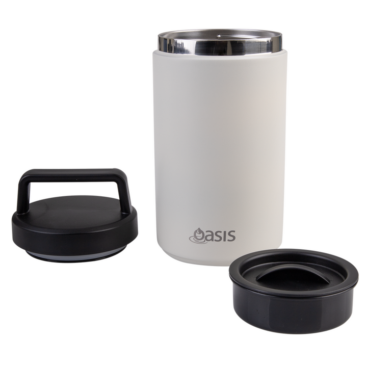Oasis Double Wall Food Flask W/ Handle 700Ml