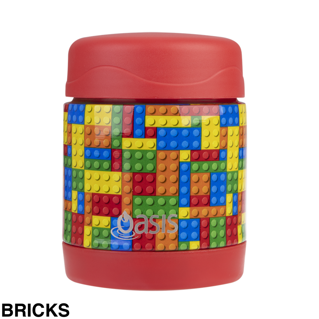 Oasis Food Flask 300Ml Bricks