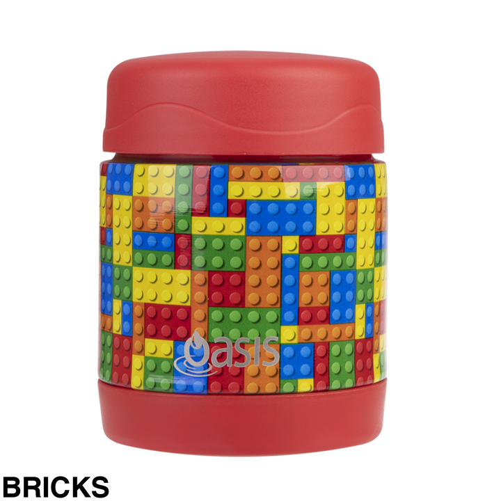Oasis Food Flask 300Ml Bricks