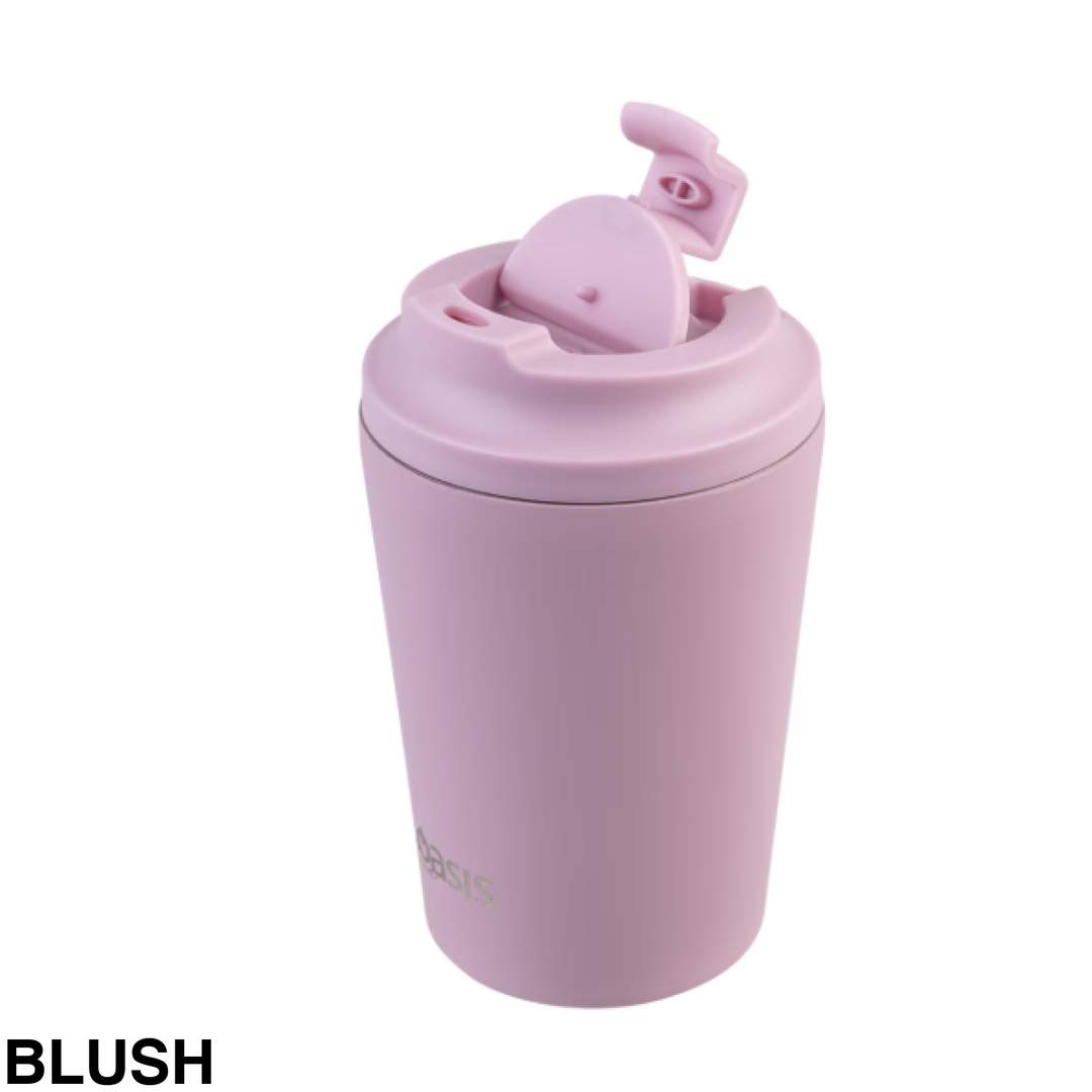 Oasis Insulated Coffee Cup 360ml Blush