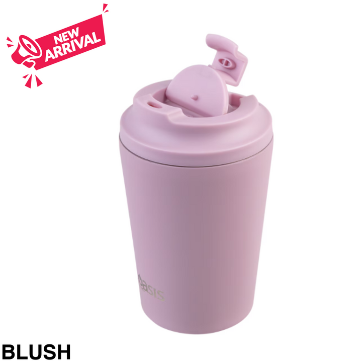 Oasis Insulated Coffee Cup 360ml Blush
