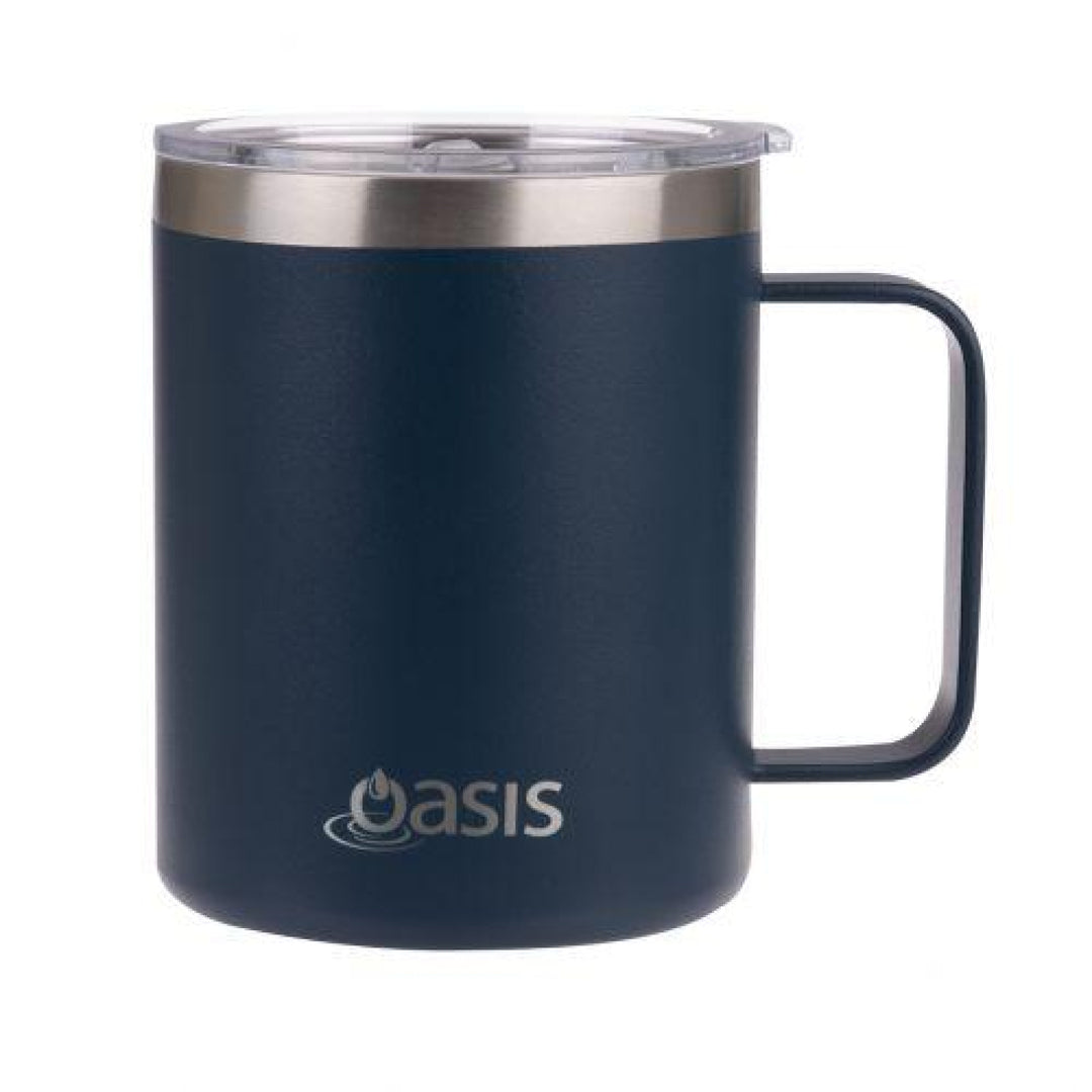 Oasis Insulated Explorer Mug 400Ml Navy