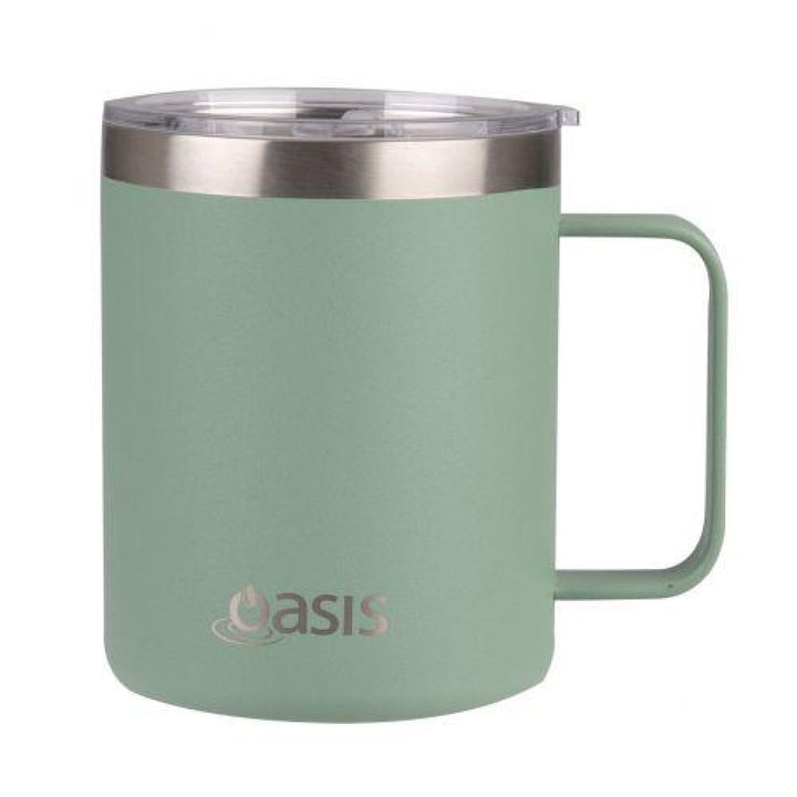 Oasis Insulated Explorer Mug 400Ml Sage Green