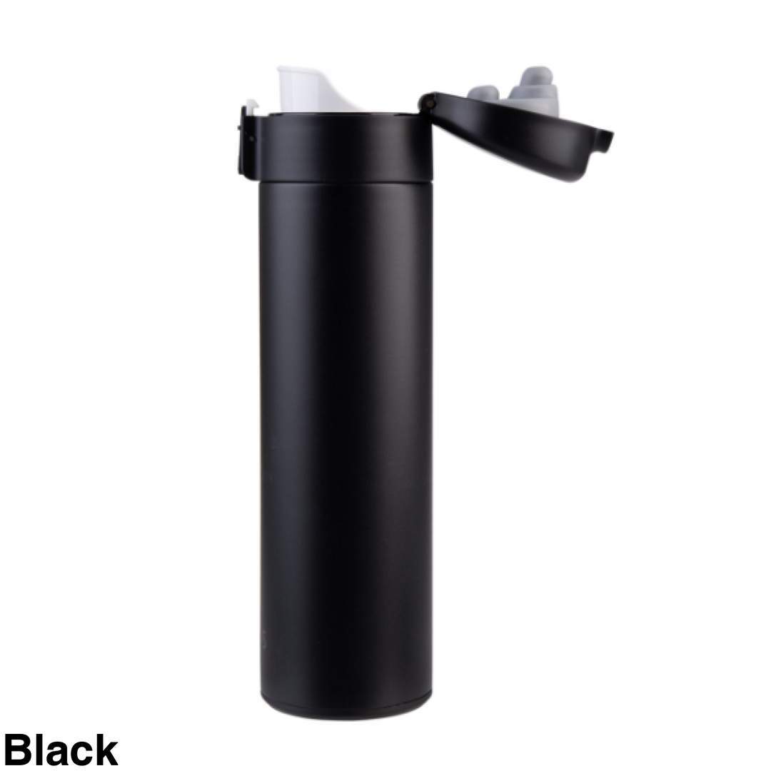 Oasis Insulated Flip Top Flask 480ml Black