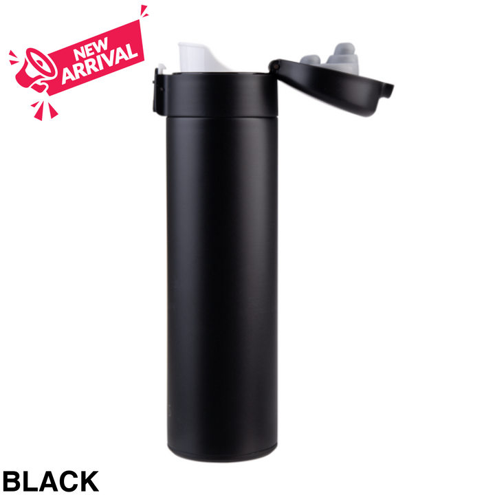 Oasis Insulated Flip Top Flask 480ml Black