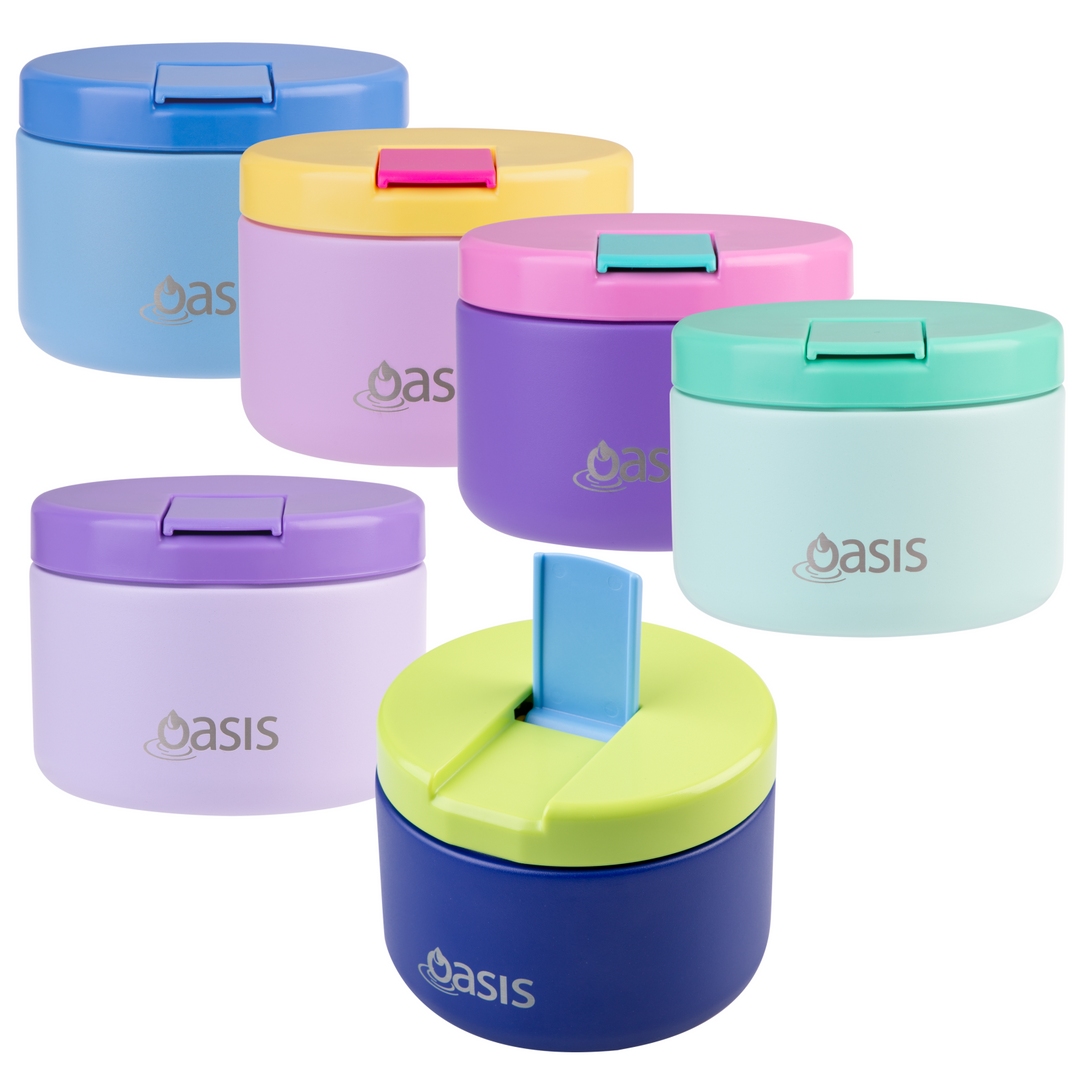 Oasis Insulated Food Flask With Quick Release Lid 300ml