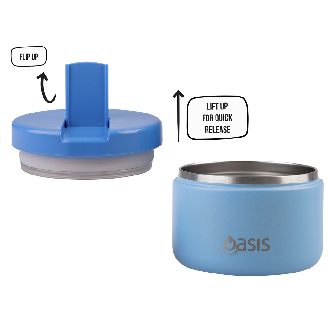 Oasis Insulated Food Flask With Quick Release Lid 300ml