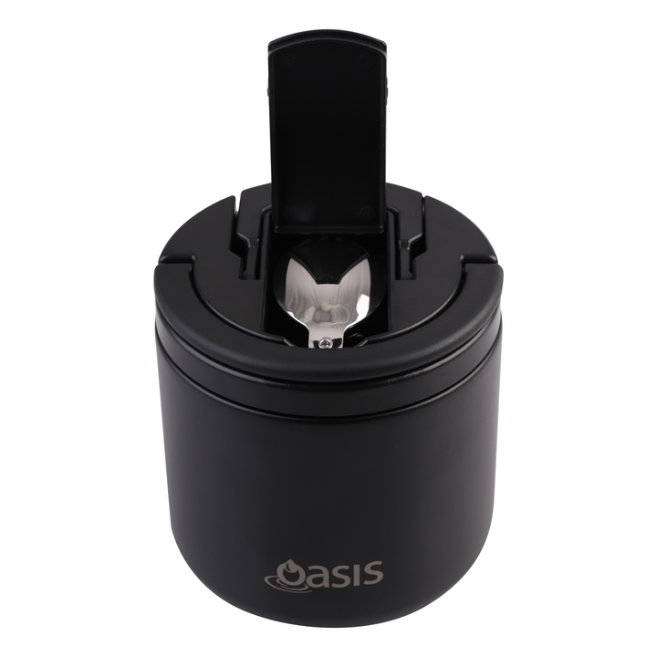 Oasis Insulated Food Flask With Quick Release Lid 550ml
