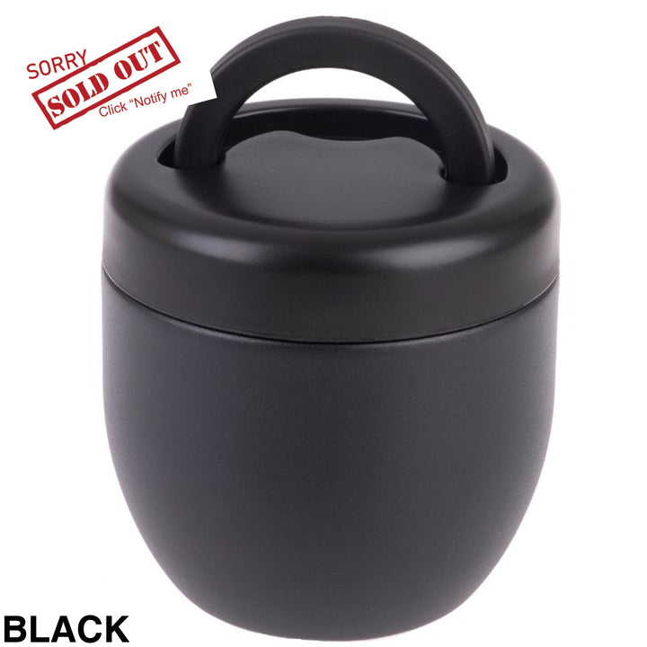 Oasis Insulated Food Pod 470Ml Black