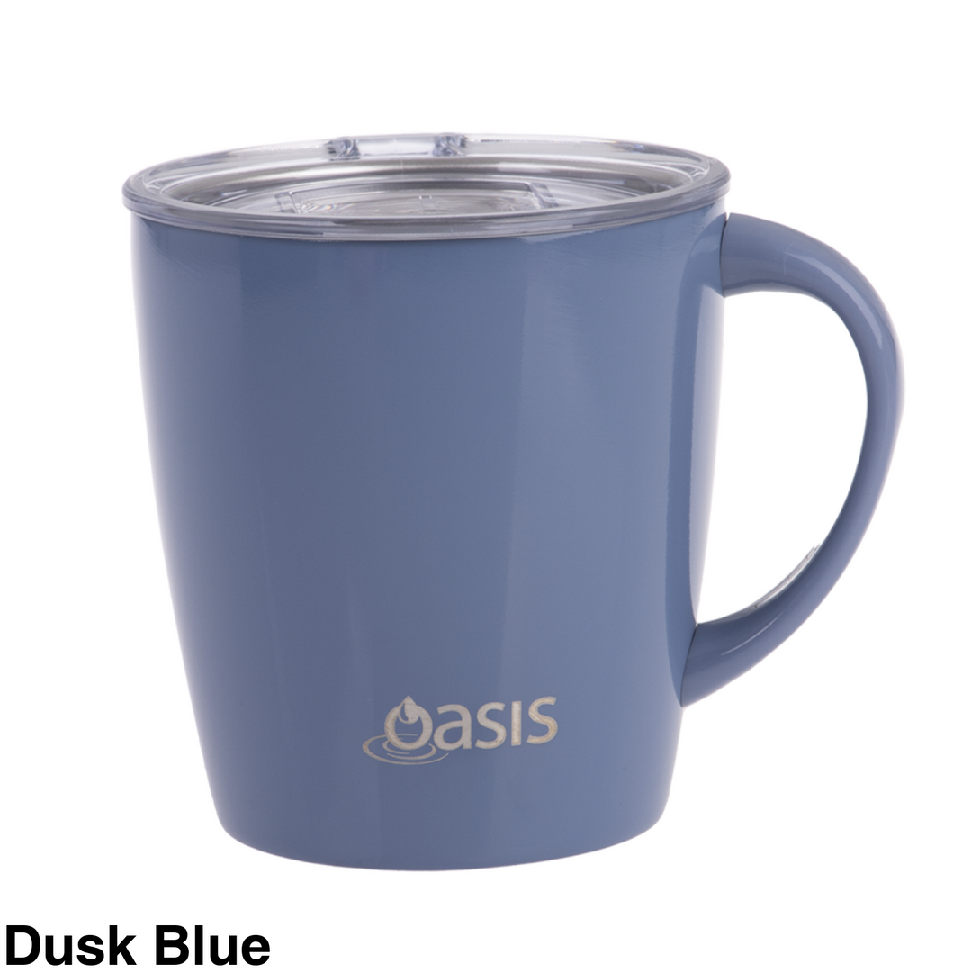 Oasis Insulated Mojo Mug 350Ml Dusk Blue